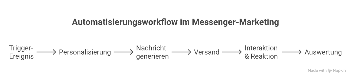 Automatisierungs-Workflow im Messenger-Marketing